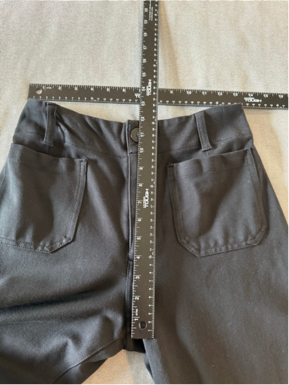 Anthropologie Maeve Colette cropped wide-leg pants black Size 27 - Picture 7 of 10